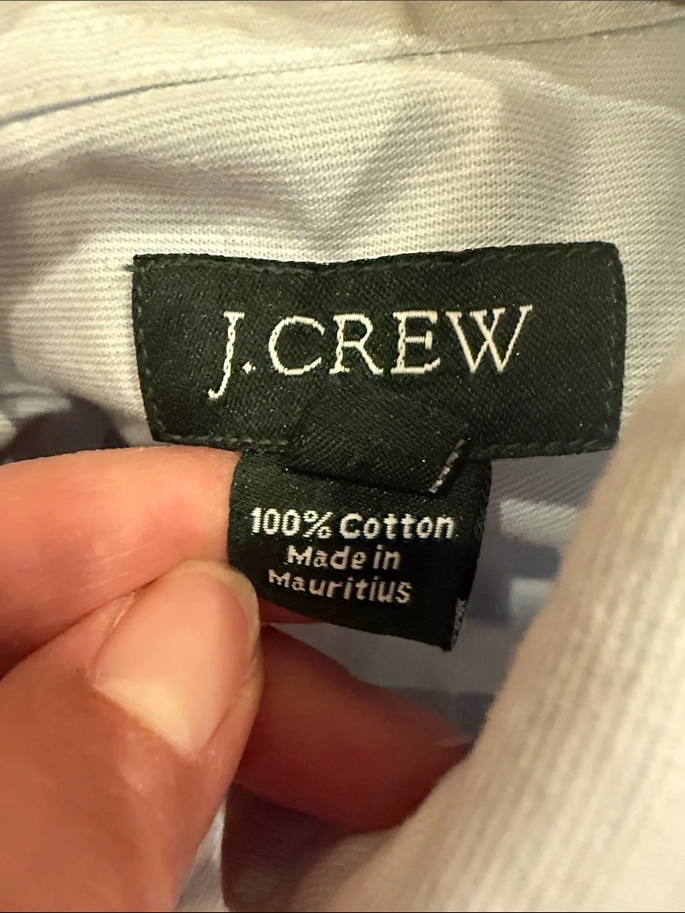 J. Crew Pale Blue Button-Down Casual Shirt